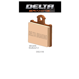 Delta bremsklods DB 2198
